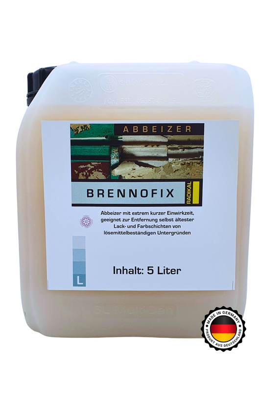 BRENNOFIX Radikal Abbeizer - Abbeizpaste 5 Liter