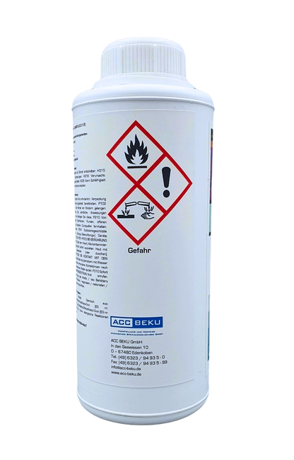 Rückseite mit Etikett 700ml Abbeizer von Brennofix Radikal