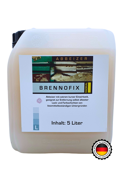 BRENNOFIX Radikal Abbeizer - Abbeizpaste 5 Liter