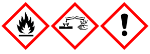 GHS Piktrogramm Kennzeichnung für BRENNOFIX Abbeizer zur Farbentfernung